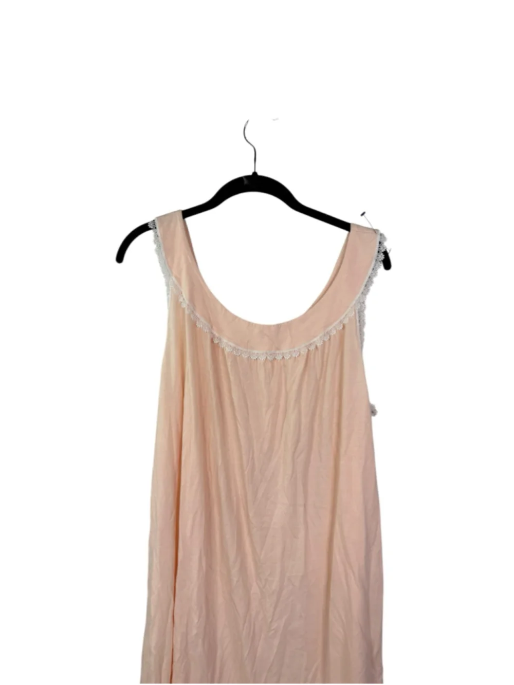 Women's Maria Scotto Italian Chemise Sleepwear Size M in Peach